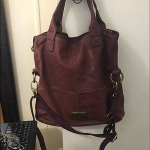 Triangular tote bag FOSSIL